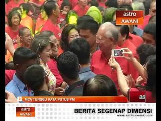 MCA tunggu kata putus PM