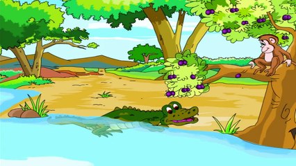 Moral Story For Kids - Intelligent Monkey