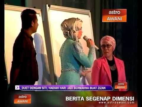 Duet dengan Siti, hadiah hari jadi bermakna buat Zizan