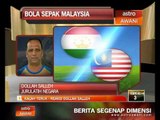 Bola sepak Persahabatan : Tajikistan tewaskan Malaysia 4-1