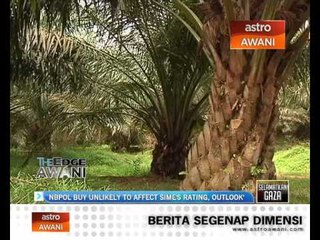 'NBPOL buy unlikely to affect Sime's rating, outlook'