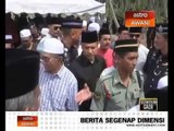 Jenazah bapa Zahid Hamidi selamat dikebumi