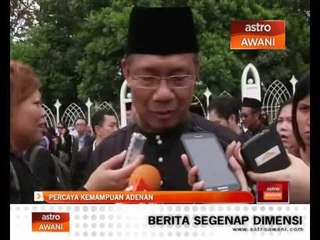 Percaya kemampuan Adenan Satem