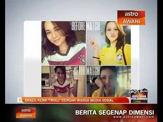 Brazil kena 'troll' dengan warga media sosial