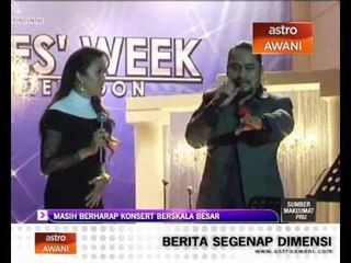 Masih berharap konsert berskala besar