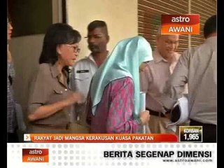 Rakyat jadi mangsa kerakusan kuasa pakatan