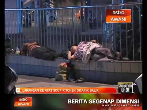 Larangan ke atas Soup Kitchen ditarik balik