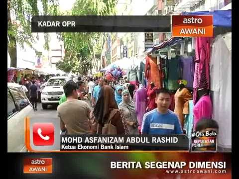 BNM dijangka umum OPR petang ini