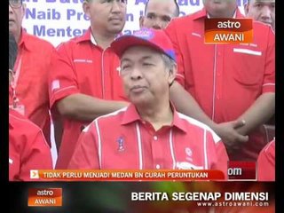 Tidak perlu menjadi medan BN curah peruntukan