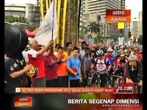 KL pagi bebas kenderaan 2014 galak budaya hidup sihat
