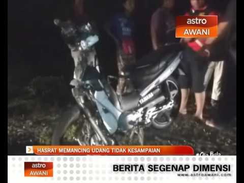 Hasrat memancing udang tidak kesampaian