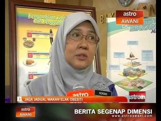 Jaga jadual makan elak obesiti
