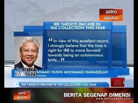 IRB targets RM140b in tax collection this year