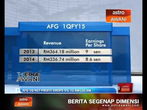 AFG 1Q net profit drops 5% to RM130.8m
