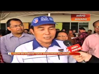 Download Video: Calon BN komited terus bangunkan Balingian