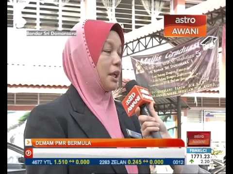 Demam PMR bermula hari ini!