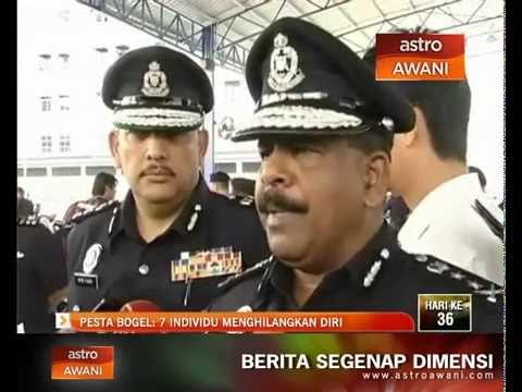 Pesta bogel: 7 individu menghilangkan diri