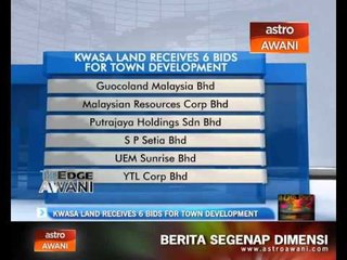 Kwasa Land receives 6 bids for town development