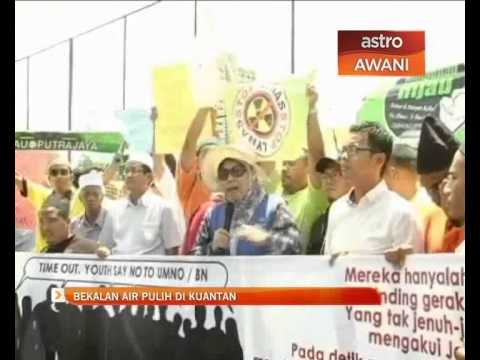 Bekalan air pulih di Kuantan