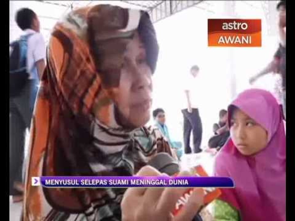 Menyusul selepas suami meninggal dunia