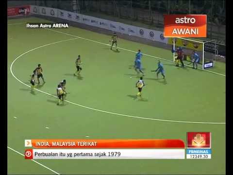 Piala Sultan Johor : Malaysia, India terikat