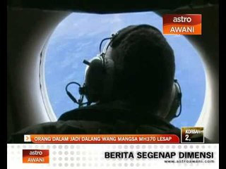 Orang dalam jadi dalang wang mangsa MH370 lesap