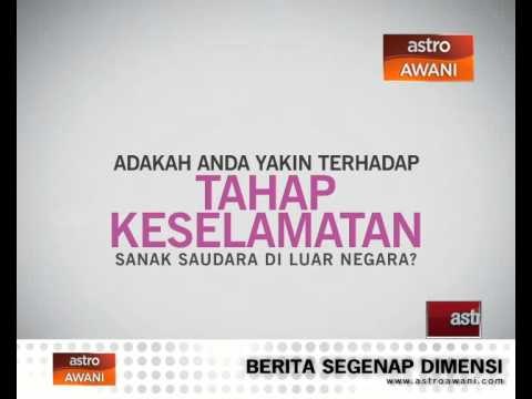 Undian tahap keselamatan warga Malaysia di luar negara