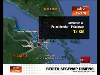 Terowong bawah laut hubung 2 negara