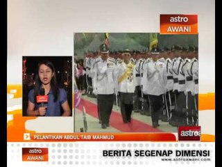 Pelantikan Abdul Taib Mahmud