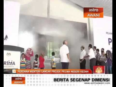 Perdana menteri lancar projek PR1MA negeri Kedah