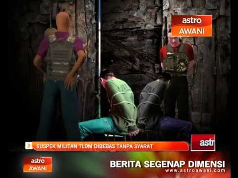 Suspek militan TLDM dibebas tanpa syarat