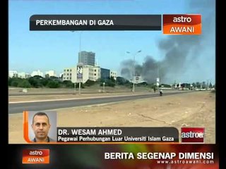 Perkembangan di Gaza - Pegawai Perhubungan Luar Universiti Islam Gaza