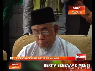 18 agenda bertindak NGO Islam Malaysia