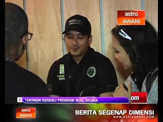 Aaron teringin kendali program bual bicara