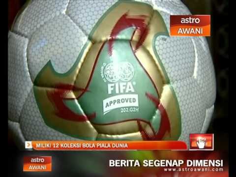 Miliki koleksi 12 biji bola rasmi Piala Dunia