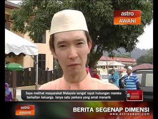 Warga Jepun cemburu semangat kekeluargaan di Malaysia