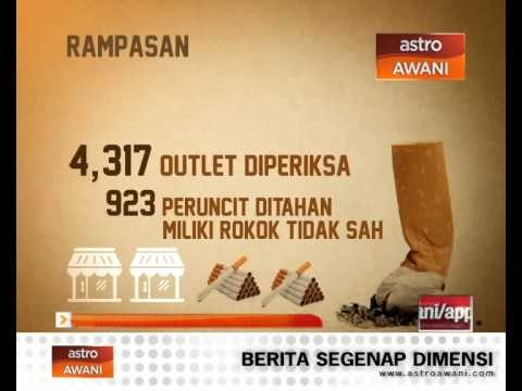 Kastam rampas rokok seludup bernilai RM11.2 juta
