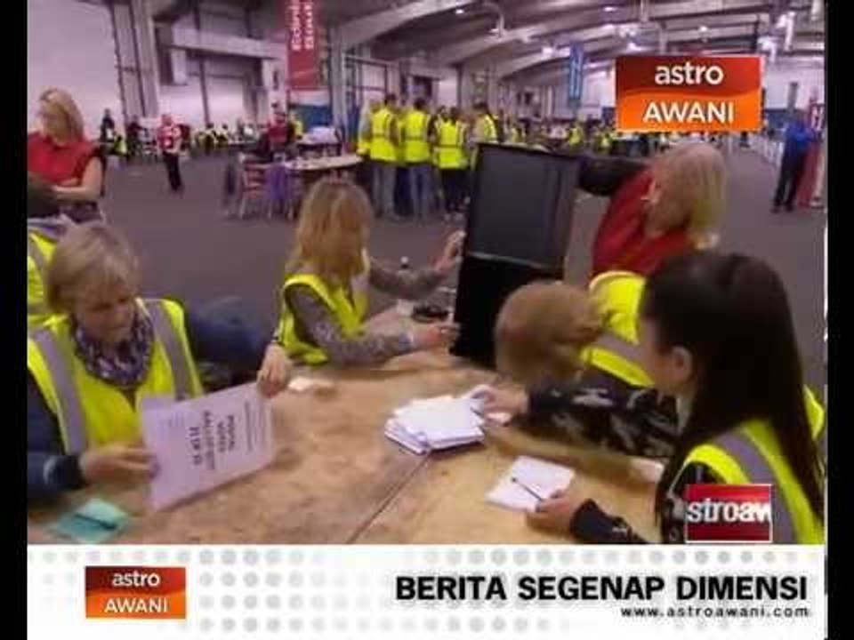 Pengiraan undi bermula