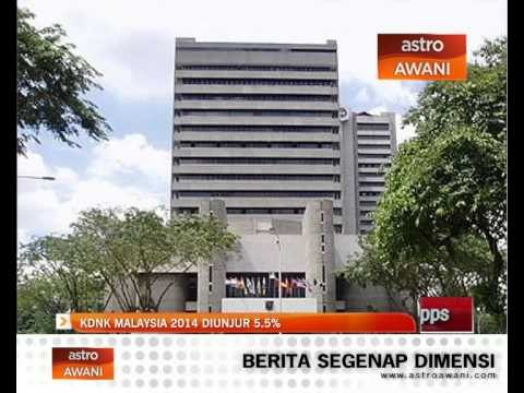KDNK Malaysia 2014 diunjur 5.5%