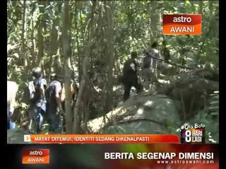 Mayat ditemui, identiti sedang dikenalpasti