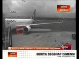 Video remaja sembunyi di tayar pesawat didedahkan