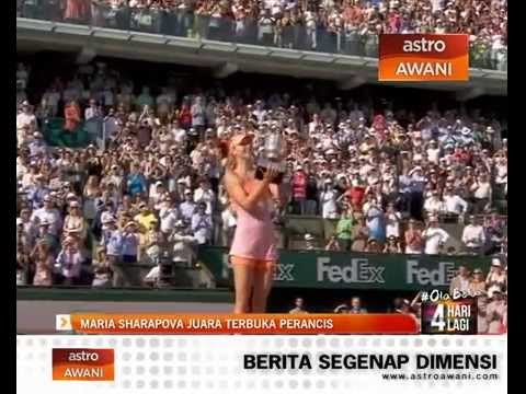 Maria Sharapova juara Terbuka Perancis