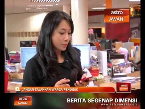 Jangan salahkan warga pendidik