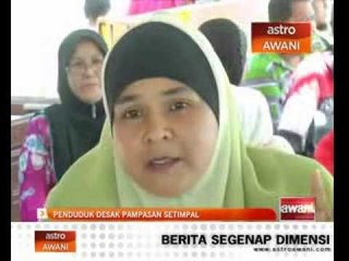 Penduduk desak diberikan pampasan setimpal