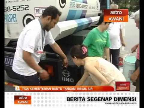 Tiga kementerian bantu tangani krisis air