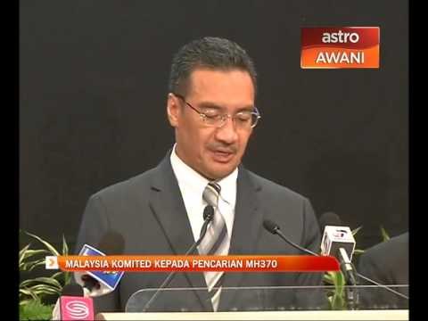 Malaysia komited kepada pencarian MH370