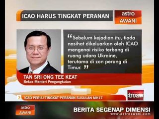 Download Video: ICAO perlu tingkat peranan susulan MH17