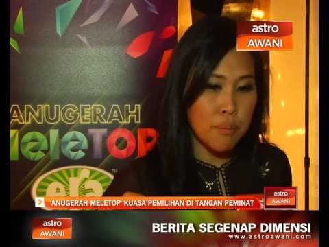 Anugerah 'Meletop' kuasa pemilihan di tangan peminat