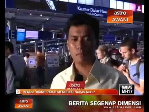 Reaksi orang ramai mengenai nahas MH17