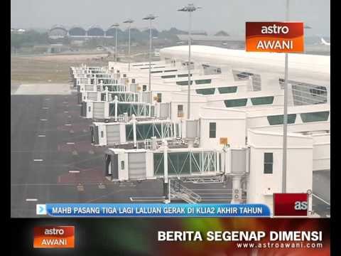 MAHB pasang tiga lagi laluan gerak di KLIA2 hujung tahun ini